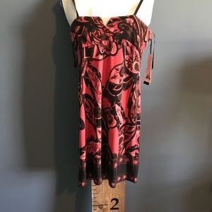 Coral Paisley Sundress